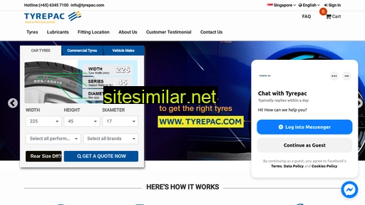 tyrepac.com alternative sites
