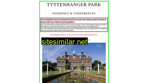 tyttenhangerpark.com alternative sites