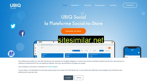 Ubiq-social similar sites