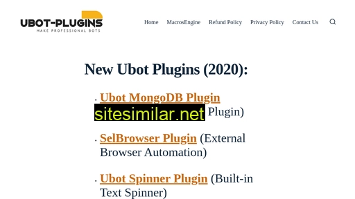 ubot-plugins.com alternative sites