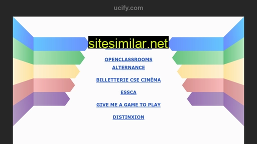 ucify.com alternative sites