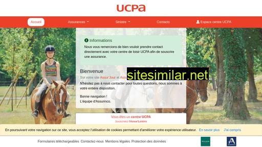 ucpa-assurloisirs.com alternative sites