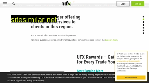 ufx.com alternative sites