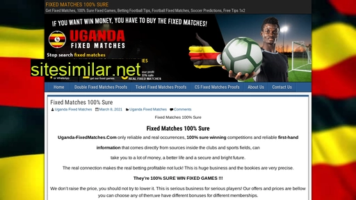 Uganda-fixedmatches similar sites