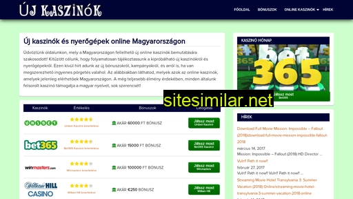 ujkaszinok.com alternative sites