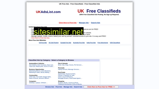 ukadslist.com alternative sites