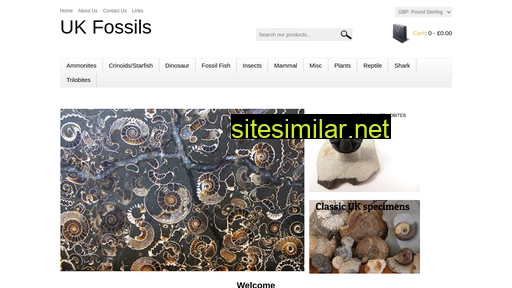 Ukfossilsforsale similar sites