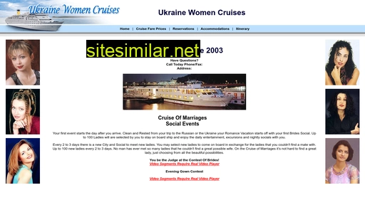 ukrainewomencruises.com alternative sites