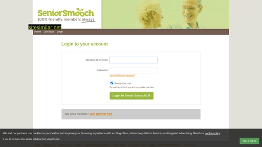 uk.senior.smooch.com alternative sites