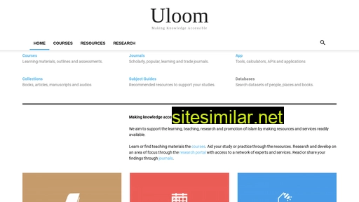 uloom.com alternative sites
