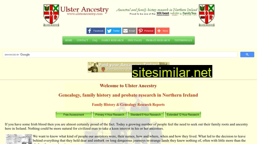 Ulsterancestry similar sites