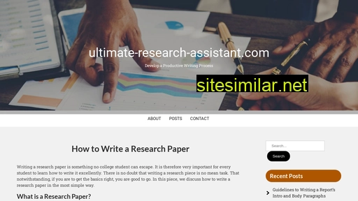 ultimate-research-assistant.com alternative sites