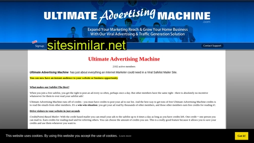 ultimateadvertisingmachine.com alternative sites