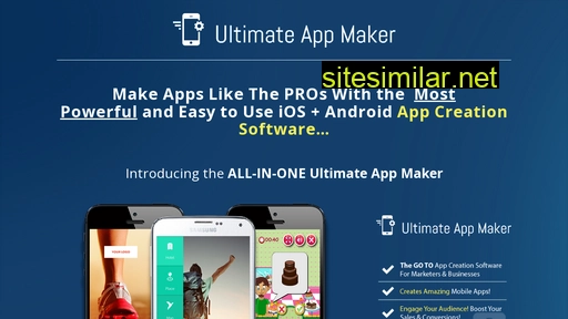 Ultimateappmaker similar sites