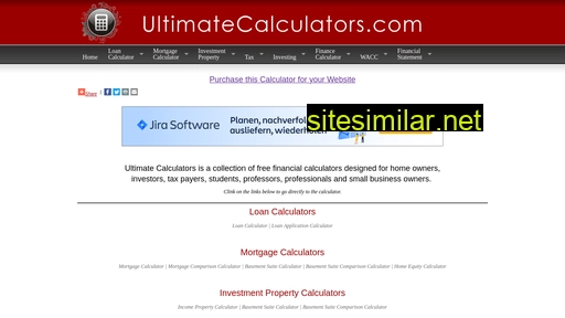 ultimatecalculators.com alternative sites