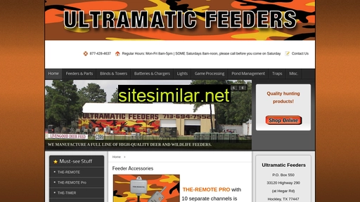 ultramaticfeeders.com alternative sites