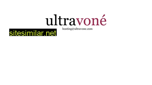 ultravone.com alternative sites