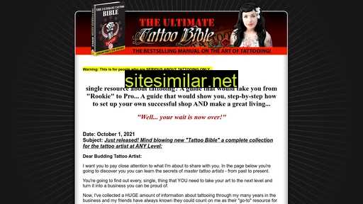 ultimate-tattoo-bible.com alternative sites