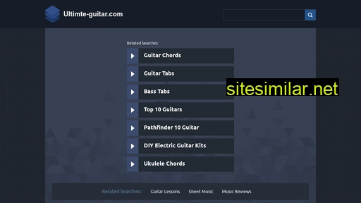 ultimte-guitar.com alternative sites