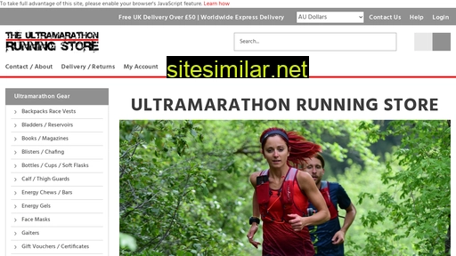 ultramarathonrunningstore.com alternative sites