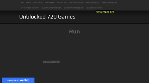 unblocked720.weebly.com alternative sites