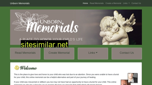 unbornmemorials.com alternative sites