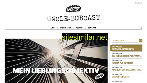 Uncle-bobcast similar sites