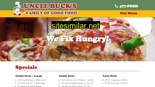 unclebuckspizza.com alternative sites
