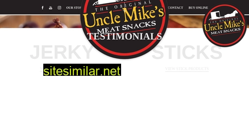 unclemikesmeatsnacks.com alternative sites