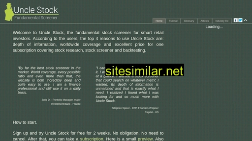 unclestock.com alternative sites