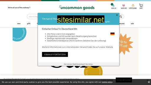 uncommongoods.com alternative sites