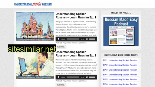 understandingspokenrussian.com alternative sites
