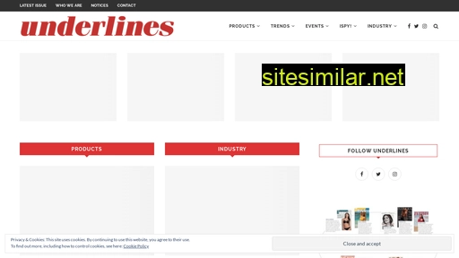 Underlinesmagazine similar sites