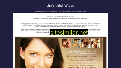 unfaithfulwives.com alternative sites