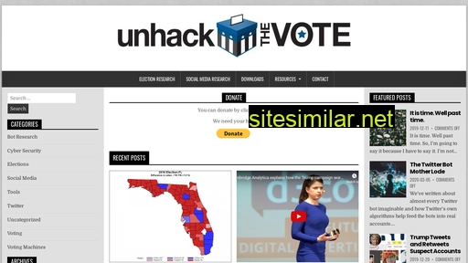 unhackthevote.com alternative sites