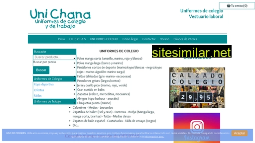 unichana.com alternative sites