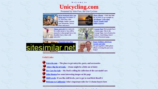 unicycling.com alternative sites