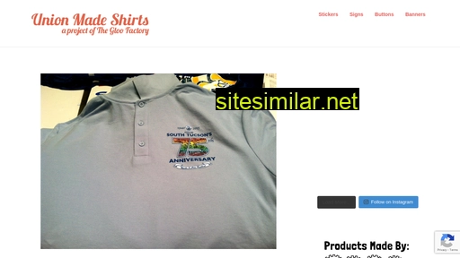 Union-made-shirts similar sites