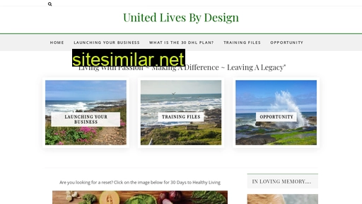 unitedlivesbydesign.com alternative sites