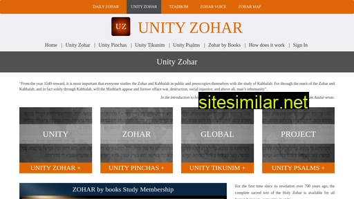 unityzohar.com alternative sites