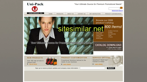 uni-pack.com alternative sites