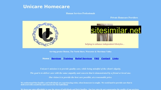 Unicarehomecare similar sites