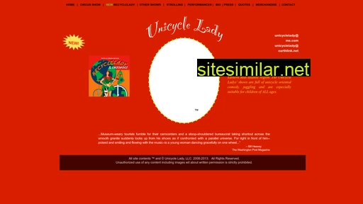 unicyclelady.com alternative sites