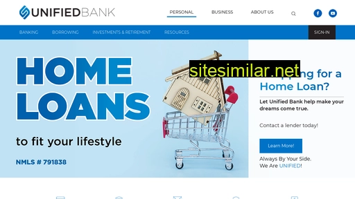 unifiedbank.com alternative sites
