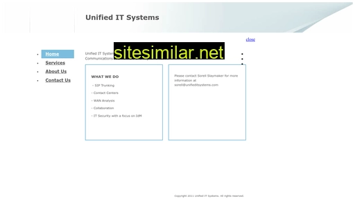 Unifieditsystems similar sites