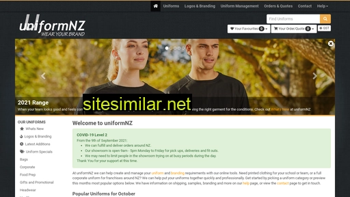uniformnz.com alternative sites
