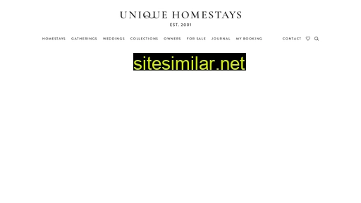 uniquehomestays.com alternative sites