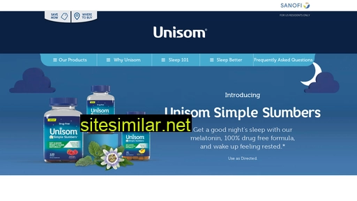 unisom.com alternative sites
