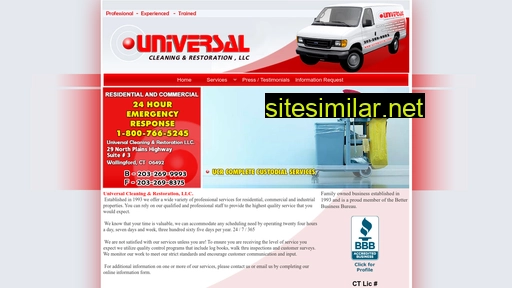 Universalcleaningservice similar sites