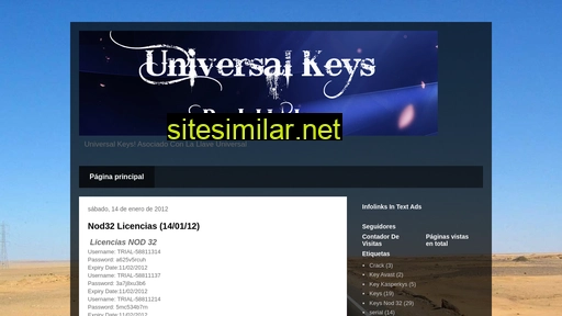 universalkeys.blogspot.com alternative sites